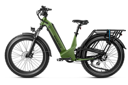 Magicycle Deer Step-Thru Full Suspension Ebike SUV - 750W/1500W peak - 52V 20AH- 100 mile range - 20" or 26" tires - 100%  Financing Available