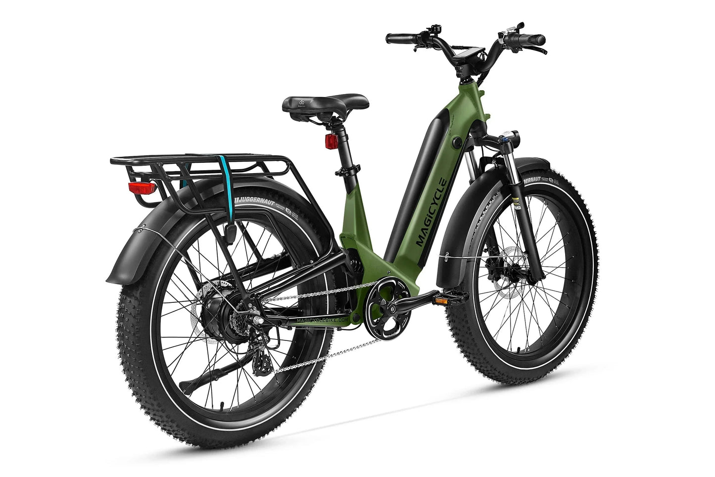 Magicycle Deer Step-Thru Full Suspension Ebike SUV - 750W/1500W peak - 52V 20AH- 100 mile range - 20" or 26" tires - 100%  Financing Available