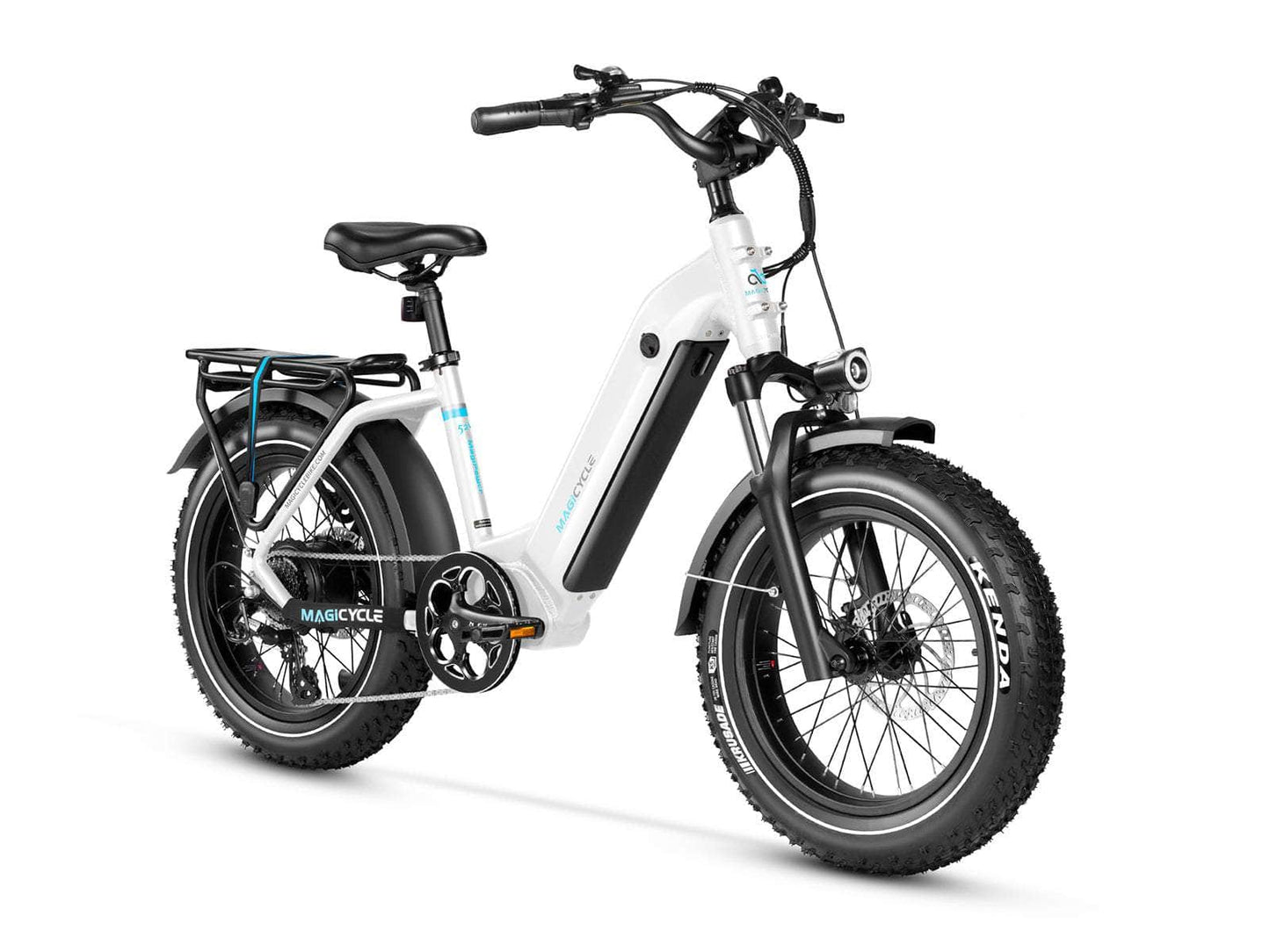 Magicycle Ocelot Pro Long Range Step-Thru Fat Tire Electric Bike - 52V, 20Ah, 750W/1500W peak, Hydraulic Disc Brakes,  120 mile range - 100% Financing Available!