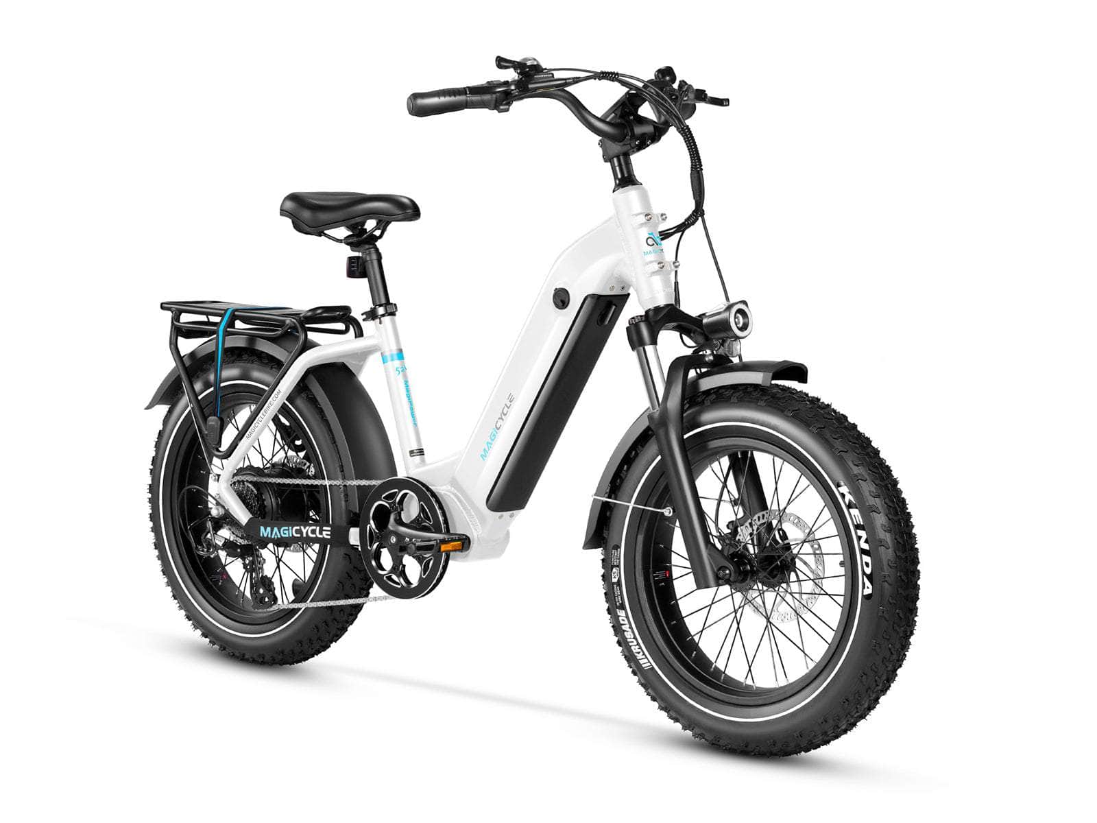 Magicycle Ocelot Pro Long Range Step-Thru Fat Tire Electric Bike - 52V, 20Ah, 750W/1500W peak, Hydraulic Disc Brakes,  120 mile range - 100% Financing Available!