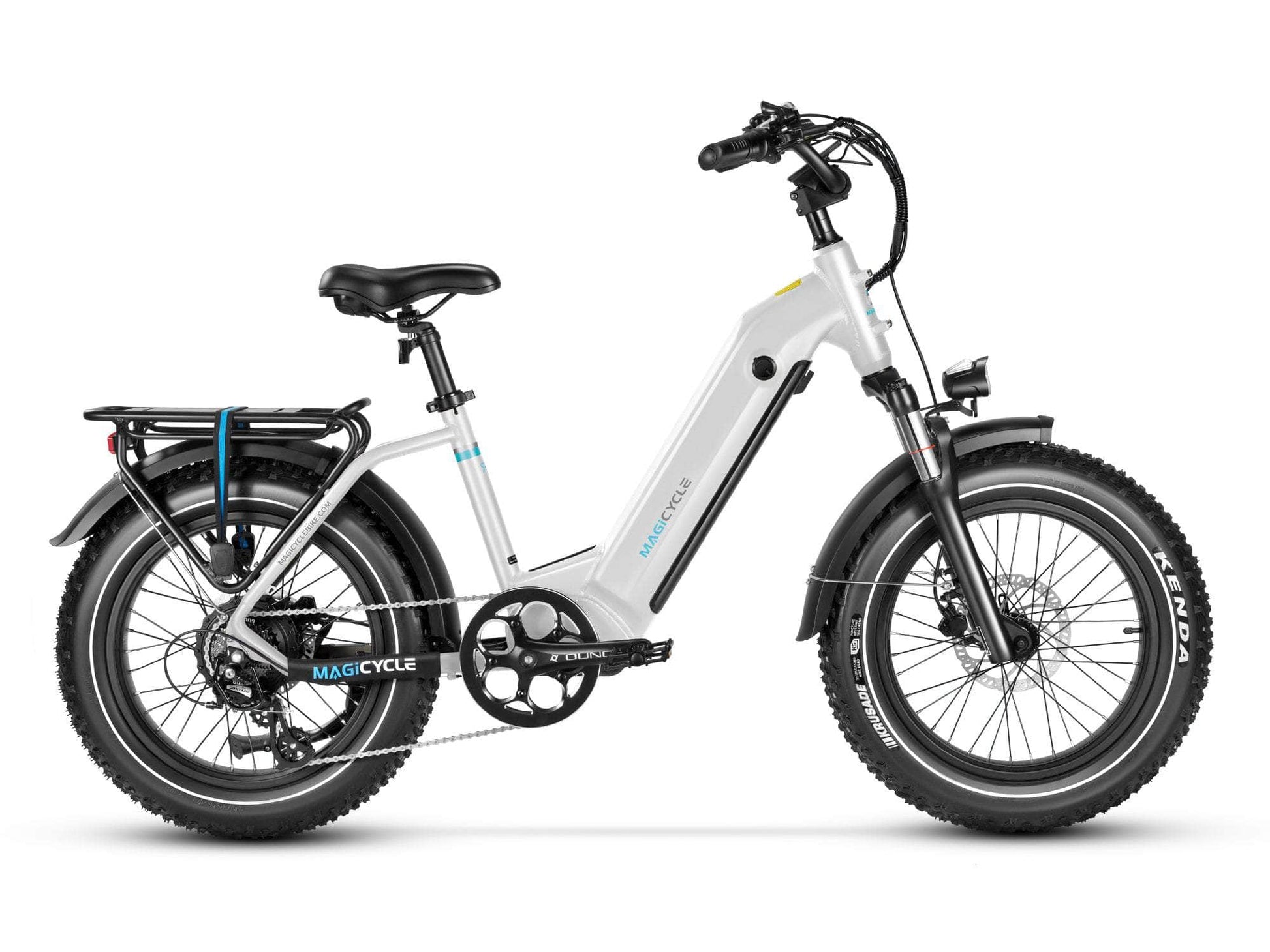 Magicycle Ocelot Pro Long Range Step-Thru Fat Tire Electric Bike - 52V, 20Ah, 750W/1500W peak, Hydraulic Disc Brakes,  120 mile range - 100% Financing Available!