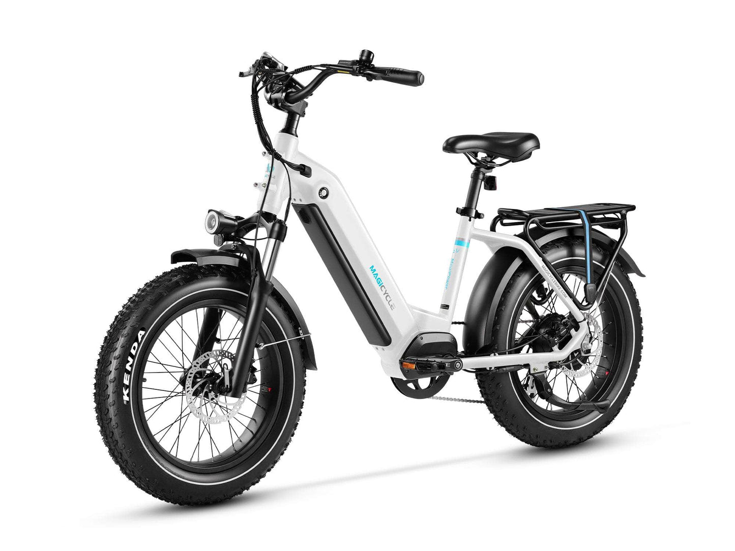 Magicycle Ocelot Pro Long Range Step-Thru Fat Tire Electric Bike - 52V, 20Ah, 750W/1500W peak, Hydraulic Disc Brakes,  120 mile range - 100% Financing Available!