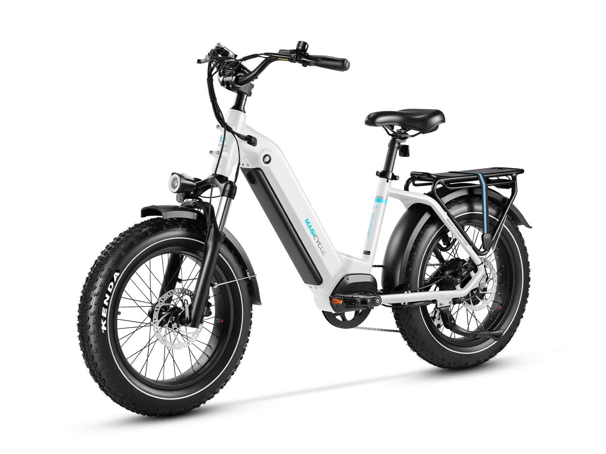 Magicycle Ocelot Pro Long Range Step-Thru Fat Tire Electric Bike - 52V, 20Ah, 750W/1500W peak, Hydraulic Disc Brakes,  120 mile range - 100% Financing Available!