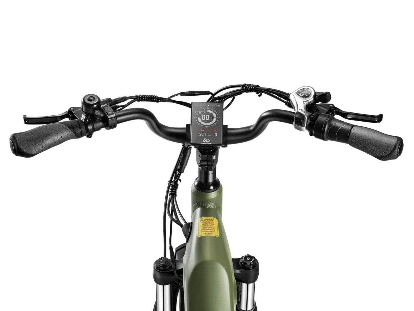 Magicycle Ocelot Pro Long Range Step-Thru Fat Tire Electric Bike - 52V, 20Ah, 750W/1500W peak, Hydraulic Disc Brakes,  120 mile range - 100% Financing Available!