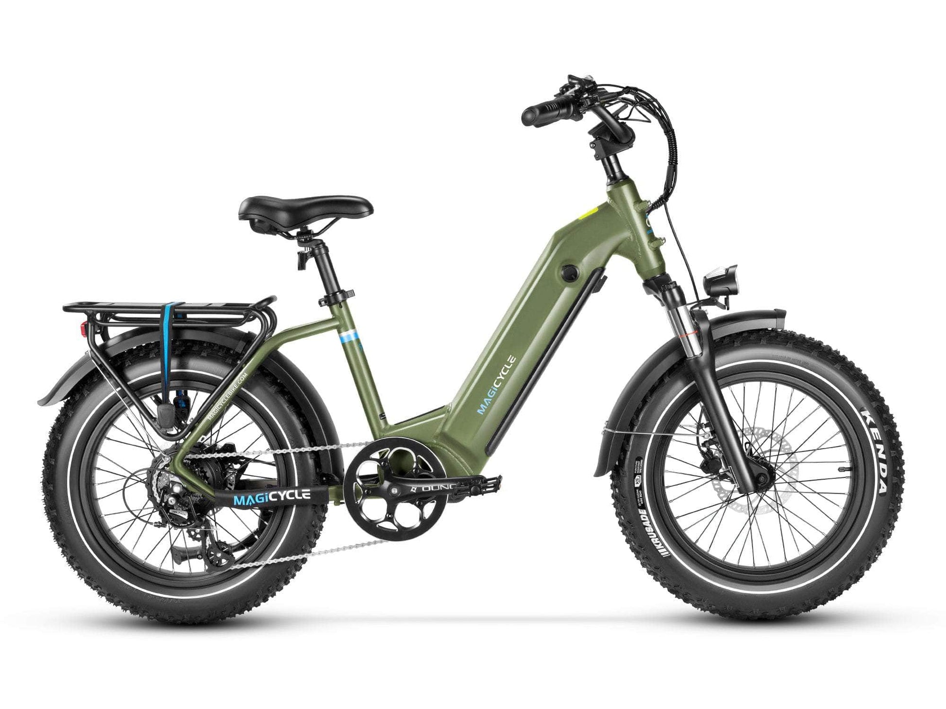 Magicycle Ocelot Pro Long Range Step-Thru Fat Tire Electric Bike - 52V, 20Ah, 750W/1500W peak, Hydraulic Disc Brakes,  120 mile range - 100% Financing Available!