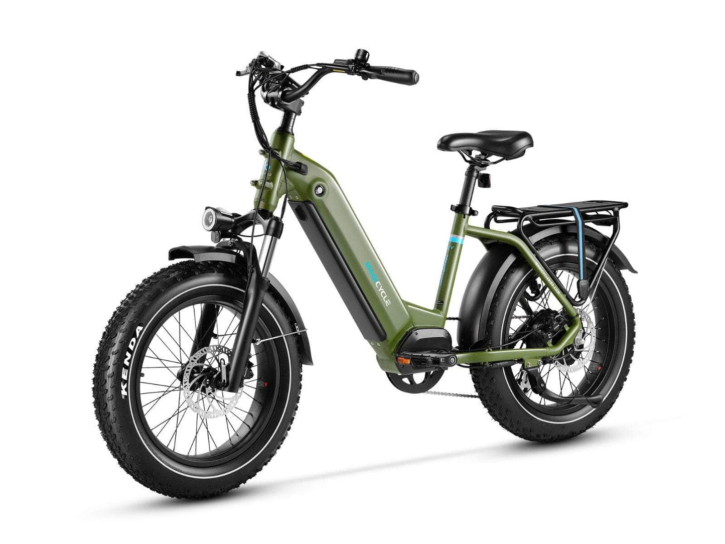 Magicycle Ocelot Pro Long Range Step-Thru Fat Tire Electric Bike - 52V, 20Ah, 750W/1500W peak, Hydraulic Disc Brakes,  120 mile range - 100% Financing Available!