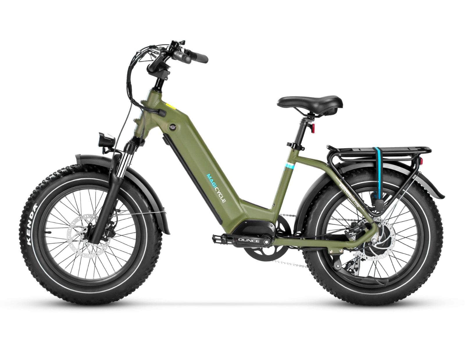 Magicycle Ocelot Pro Long Range Step-Thru Fat Tire Electric Bike - 52V, 20Ah, 750W/1500W peak, Hydraulic Disc Brakes,  120 mile range - 100% Financing Available!