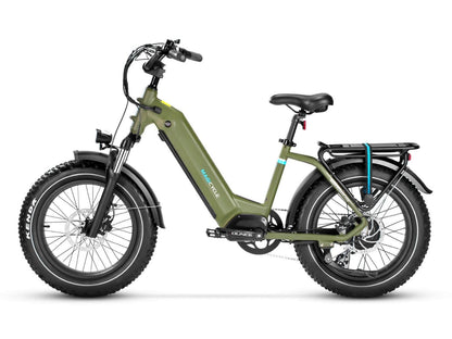 Magicycle Ocelot Pro Long Range Step-Thru Fat Tire Electric Bike - 52V, 20Ah, 750W/1500W peak, Hydraulic Disc Brakes,  120 mile range - 100% Financing Available!