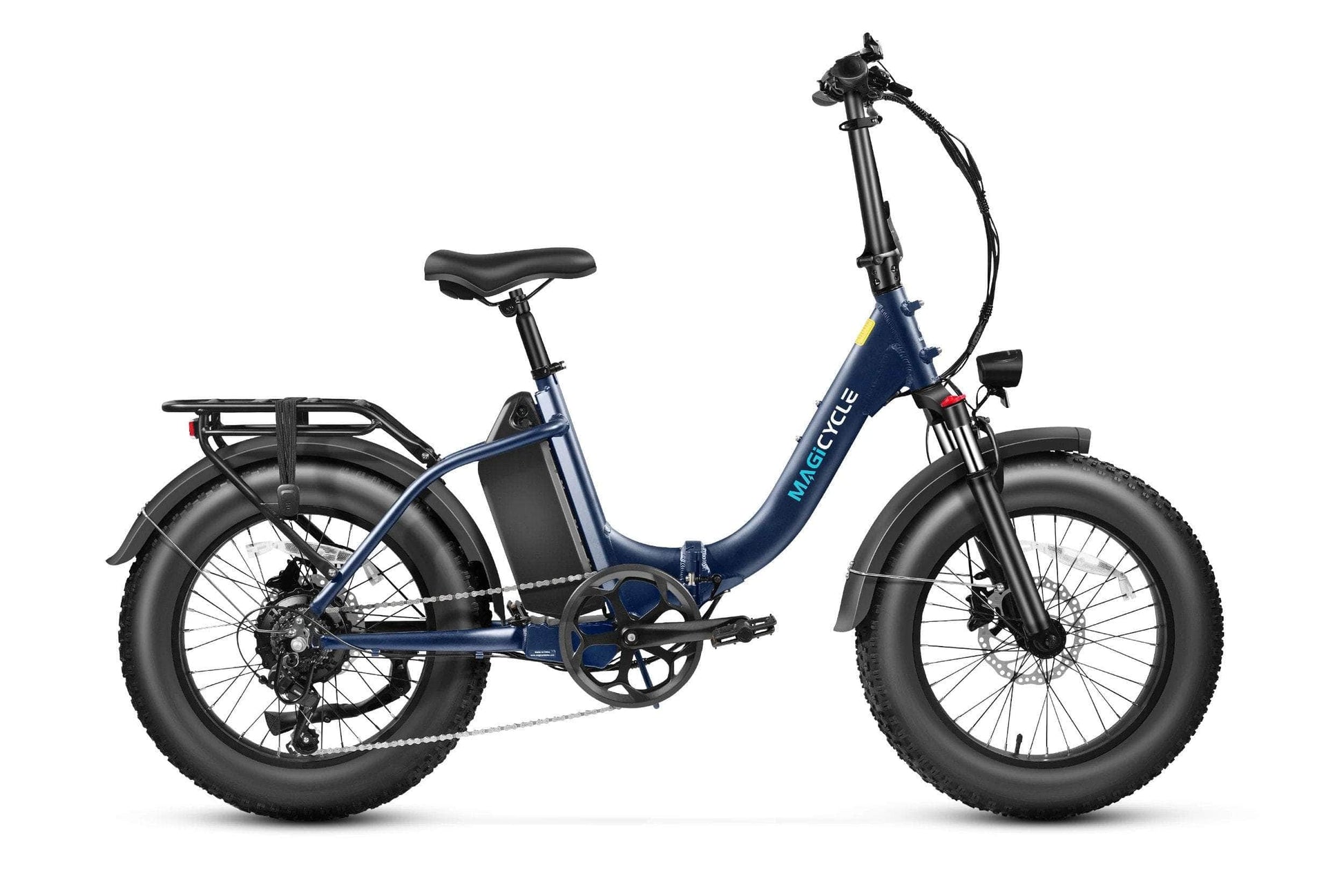 Jaguarundi 2.0 Torque Sensor Folding Fat Tire Electric Bike - 48V, 15Ah, 750W/1100W peak, Shimano 7 gear, Hydraulic brakes - 100% Financing Available!