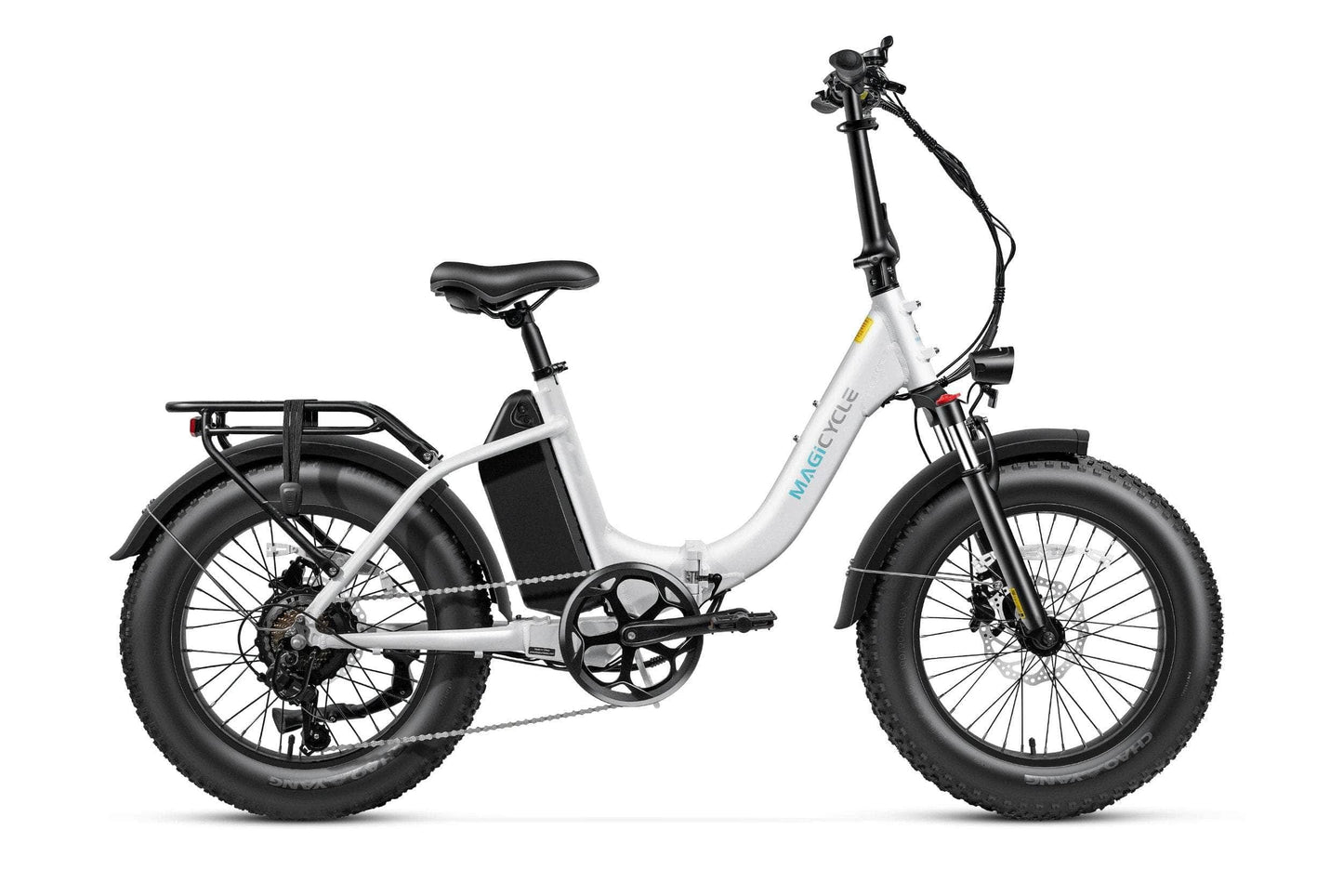 Jaguarundi 2.0 Torque Sensor Folding Fat Tire Electric Bike - 48V, 15Ah, 750W/1100W peak, Shimano 7 gear, Hydraulic brakes - 100% Financing Available!