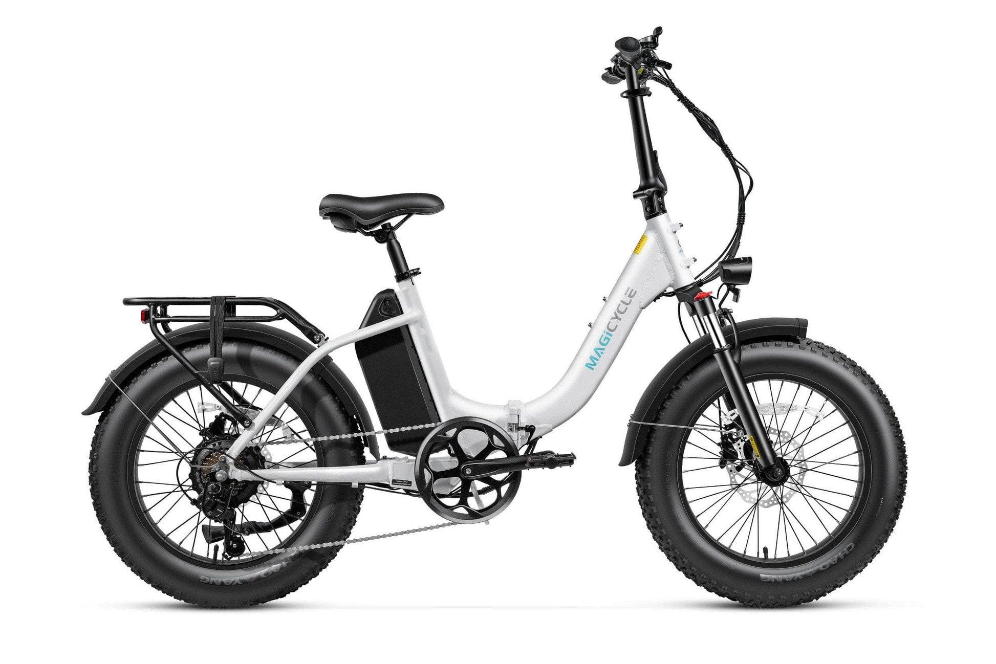 Jaguarundi 2.0 Torque Sensor Folding Fat Tire Electric Bike - 48V, 15Ah, 750W/1100W peak, Shimano 7 gear, Hydraulic brakes - 100% Financing Available!