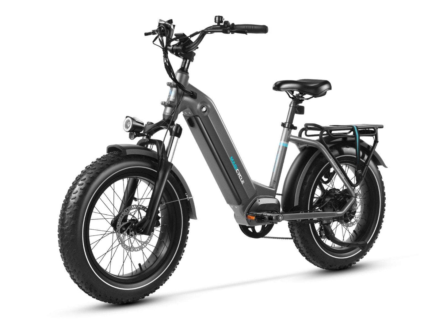 Magicycle Ocelot Pro Long Range Step-Thru Fat Tire Electric Bike - 52V, 20Ah, 750W/1500W peak, Hydraulic Disc Brakes,  120 mile range - 100% Financing Available!