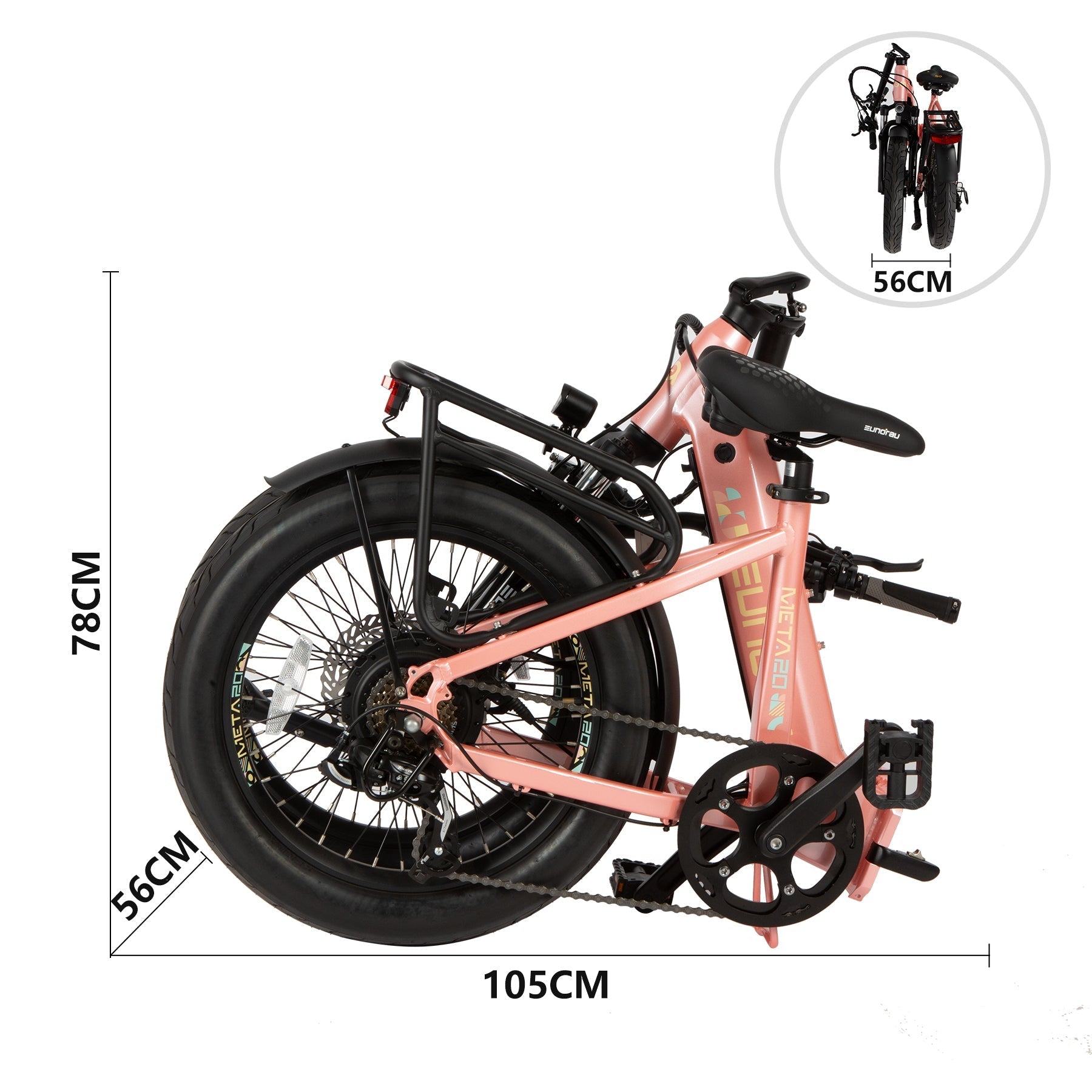 Eunorau | META Foldable | META20-ST-WT