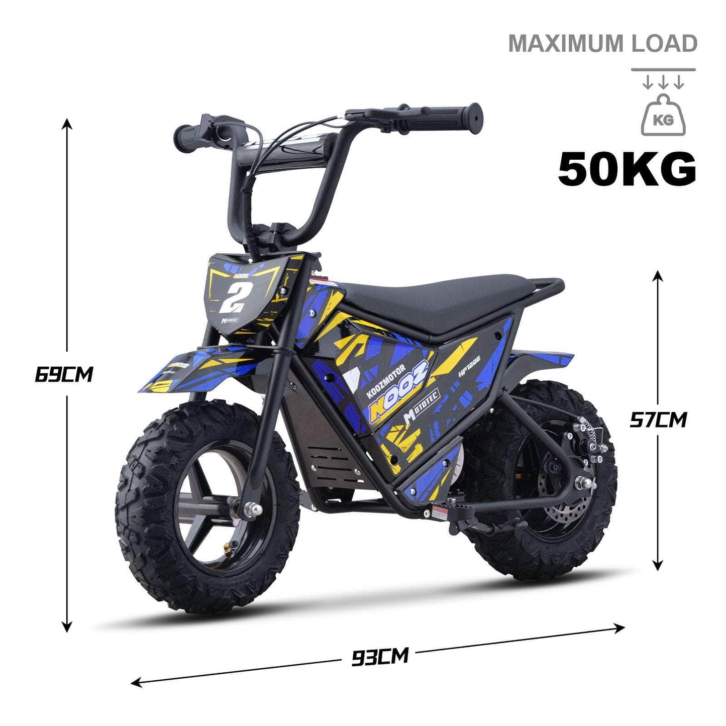 MotoTec Electric Mini Bike (HP120E) 24V 250W - 100% Financing Available!