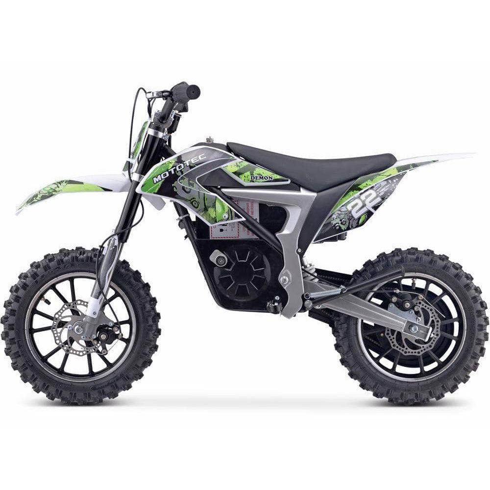 MotoTec 36V 790W Demon Lithium Electric Dirt Bike - 100% Financing Available!