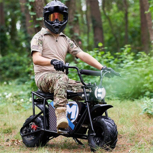 MotoTec 48v 1000w Electric Powered Mini Bike - 100% Financing Available!