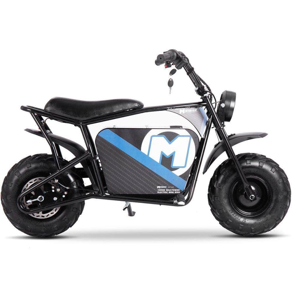 MotoTec 48v 1000w Electric Powered Mini Bike - 100% Financing Available!