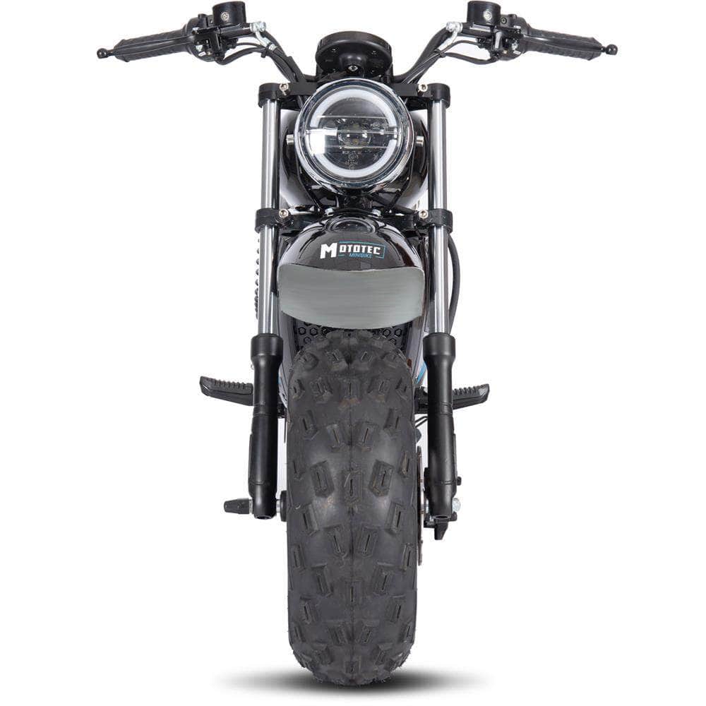 MotoTec 60V 1500W Electric Powered Mini Bike Lithium - brushless hub motor, twist throttle, all-terrain, hydraulic brakes, full suspension, max load 220 lbs - 100% Financing Available!