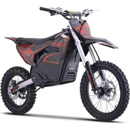 MotoTec 72V Pro Electric Dirt Bike 5000w Lithium, 30Ah, brushless, front and rear suspension and hydraulic brakes, bluetooth - 100% Financing Available!