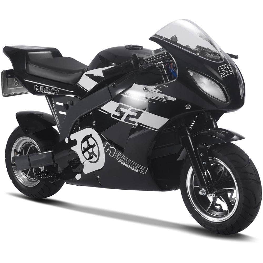 MotoTec 48v 1000w Electric Superbike, front and rear suspension - 100% Financing Available!