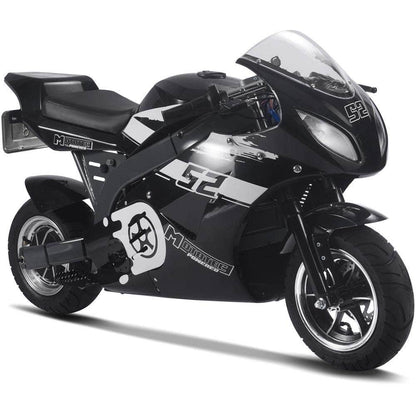MotoTec 48v 1000w Electric Superbike, front and rear suspension - 100% Financing Available!