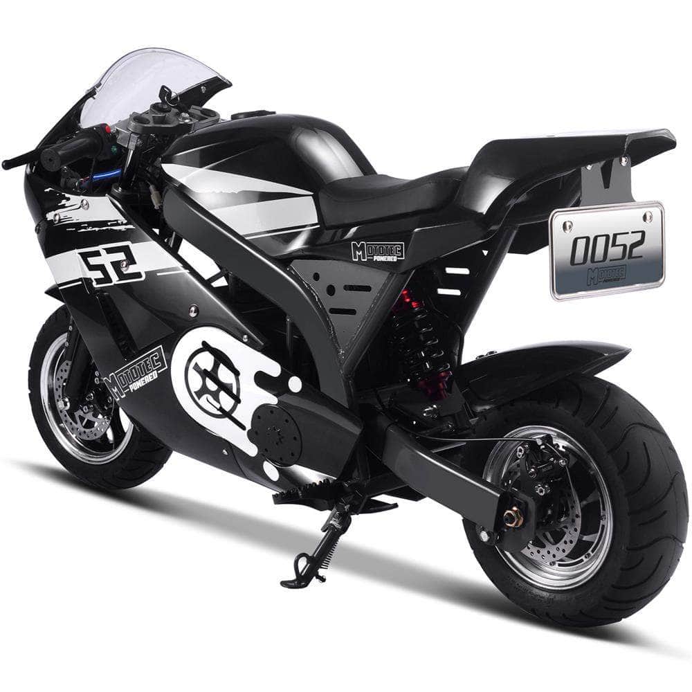 MotoTec 48v 1000w Electric Superbike, front and rear suspension - 100% Financing Available!