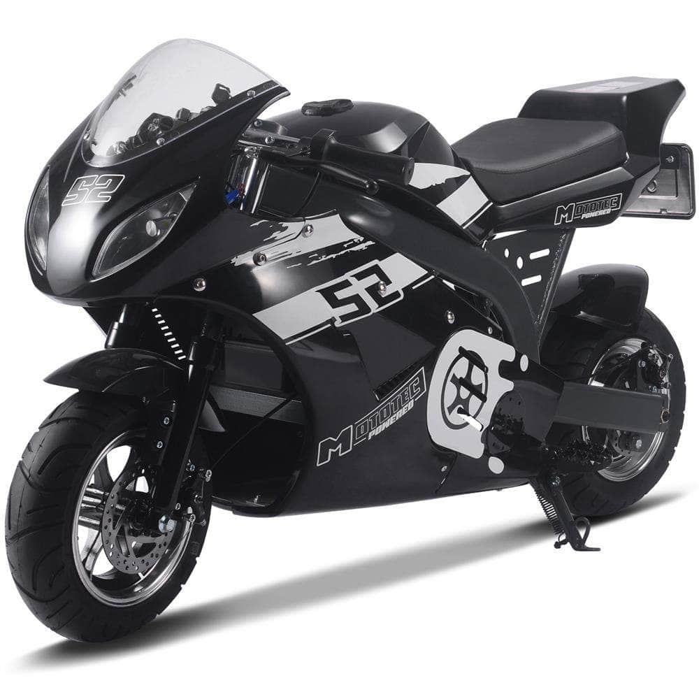 MotoTec 48v 1000w Electric Superbike, front and rear suspension - 100% Financing Available!
