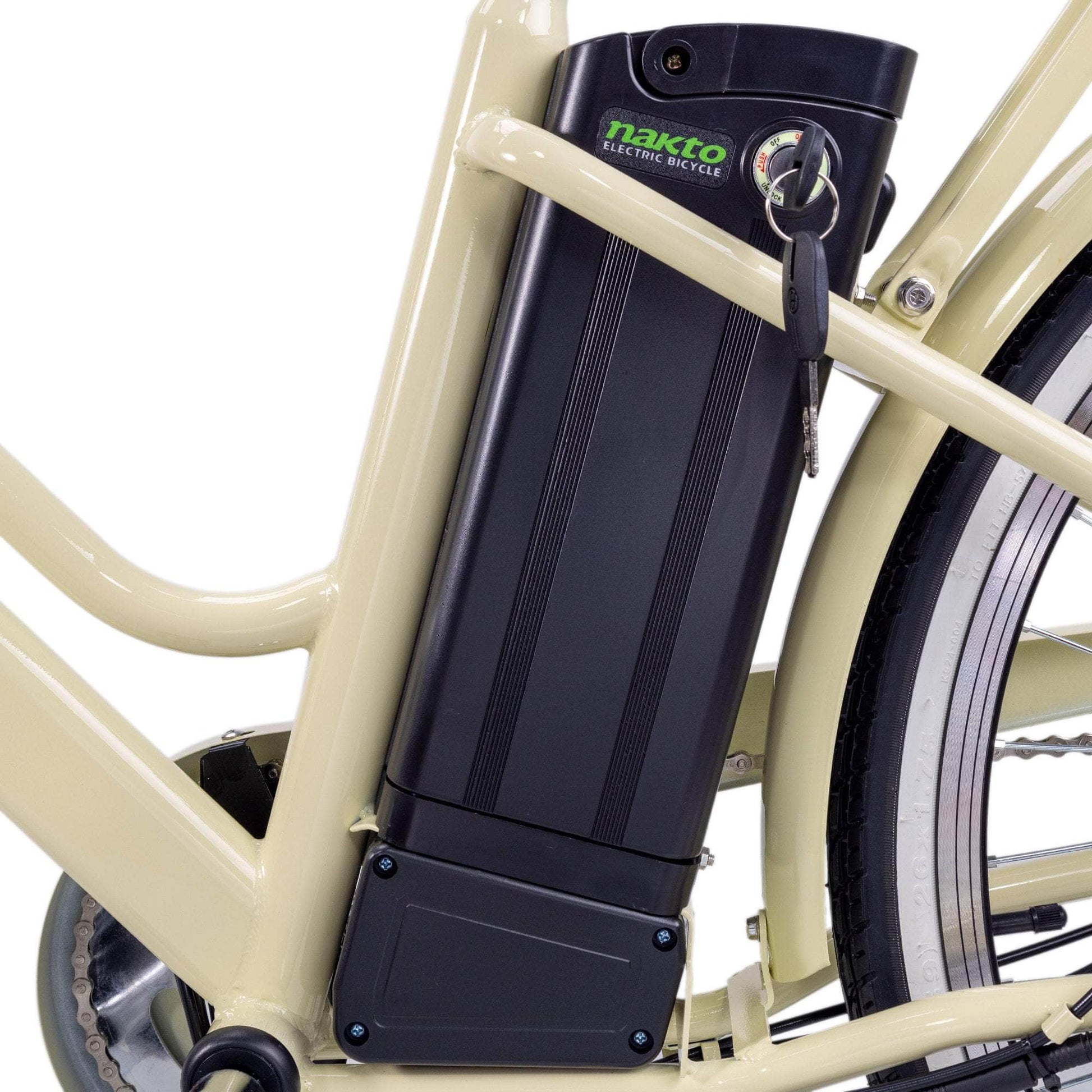 Nakto CLASSIC 2 Step-Thru Electric Bicycle - 36V 250W, brushless rear hub motor - 100% Financing Available!