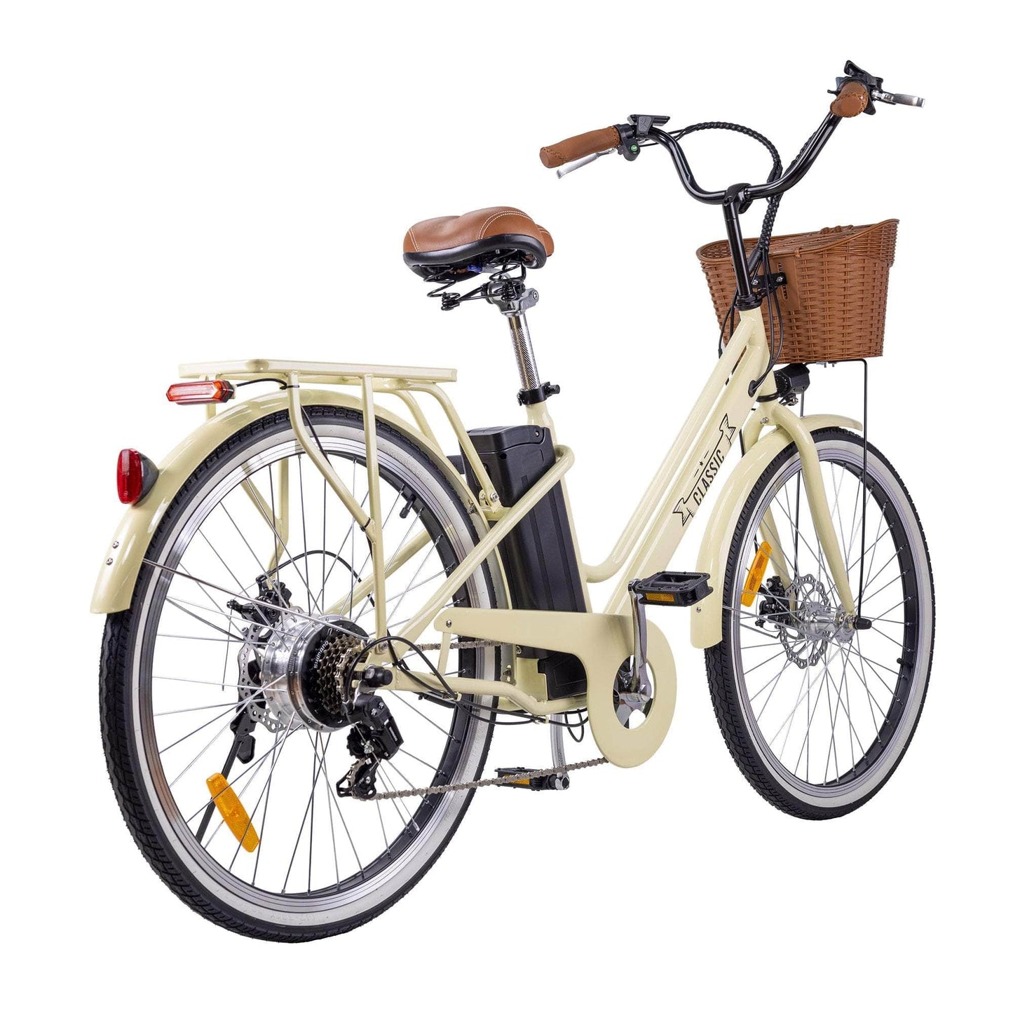 Nakto CLASSIC 2 Step-Thru Electric Bicycle - 36V 250W, brushless rear hub motor - 100% Financing Available!