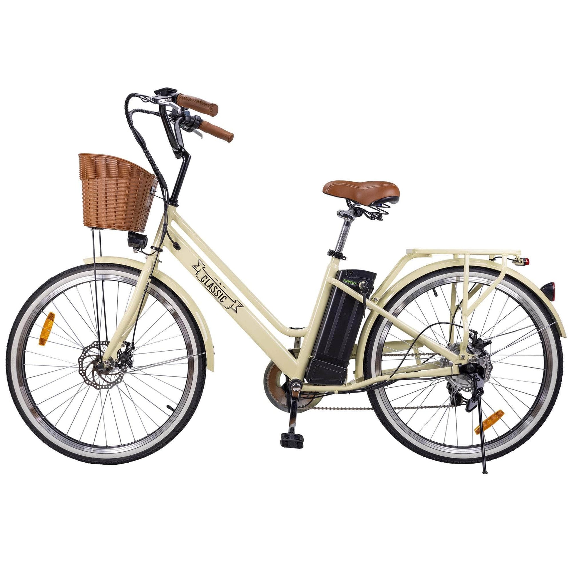 Nakto CLASSIC 2 Step-Thru Electric Bicycle - 36V 250W, brushless rear hub motor - 100% Financing Available!
