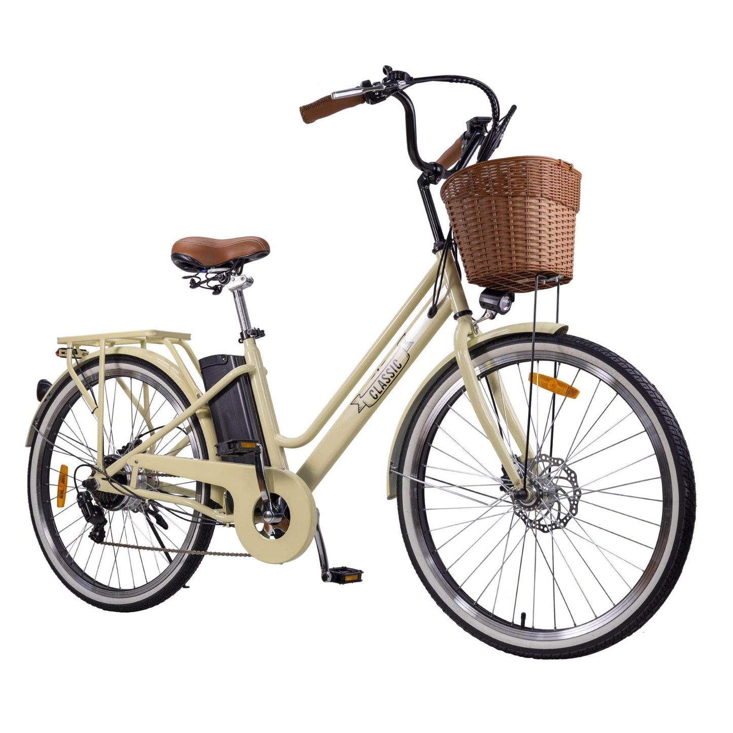 Nakto CLASSIC 2 Step-Thru Electric Bicycle - 36V 250W, brushless rear hub motor - 100% Financing Available!