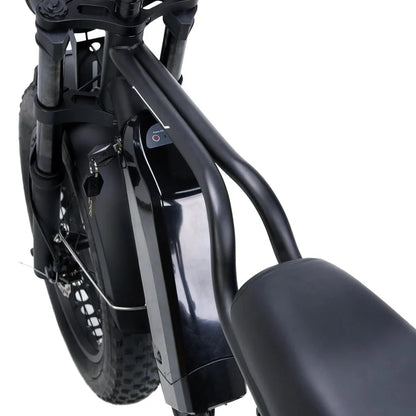 Nakto F2 and F2 Plus Electric Bike - 48V, 750W peak, 16Ah, range 60 miles, max speed 28 mph, max load 400 lbs., banana seat