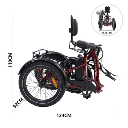 Eunorau | ONE-TRIKE 2.0 | ONTR2018RD2US