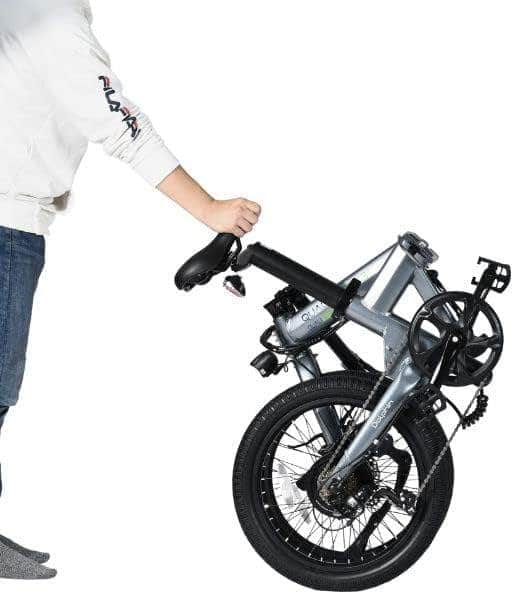 Qualisports Dolphin Folding Electric City Bike  48V  500W  10.5Ah - option for dual battery! 100% Financing Available!