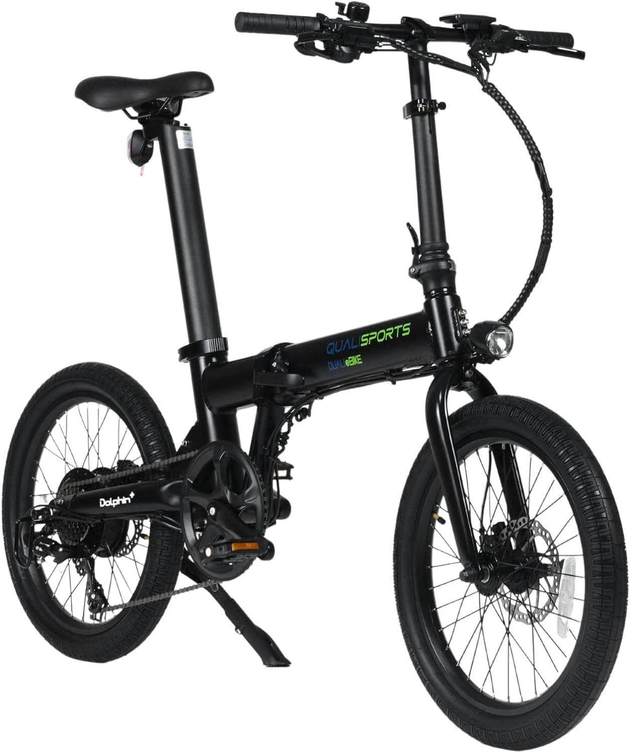 Qualisports Dolphin Folding Electric City Bike  48V  500W  10.5Ah - option for dual battery! 100% Financing Available!