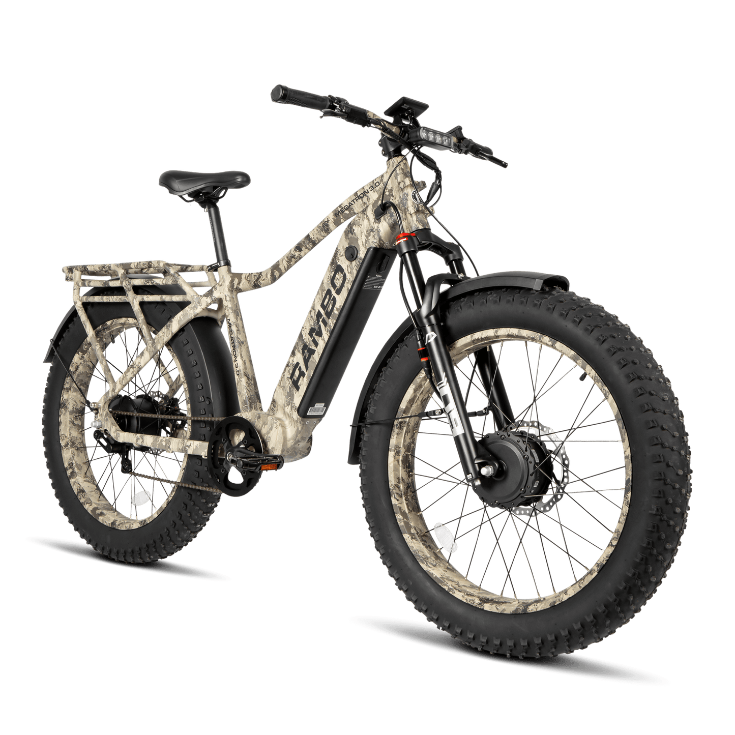 Rambo Megatron 4.0  All-Wheel Drive E-Bike - 2000w 48v 20-30ah - 100% Financing Available!