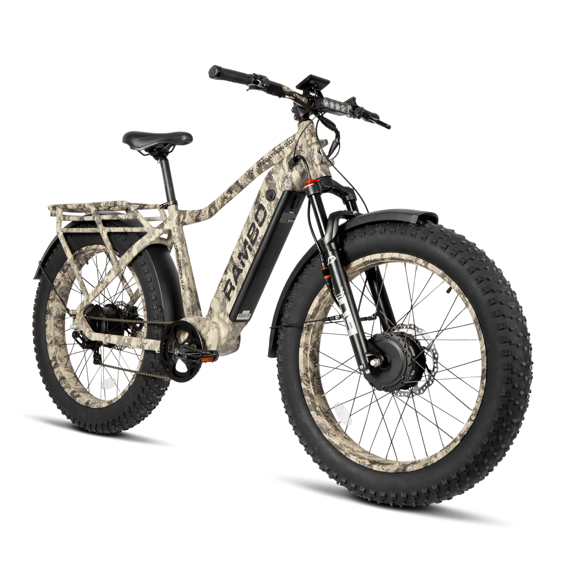 Rambo Megatron 4.0  All-Wheel Drive E-Bike - 2000w 48v 20-30ah - 100% Financing Available!