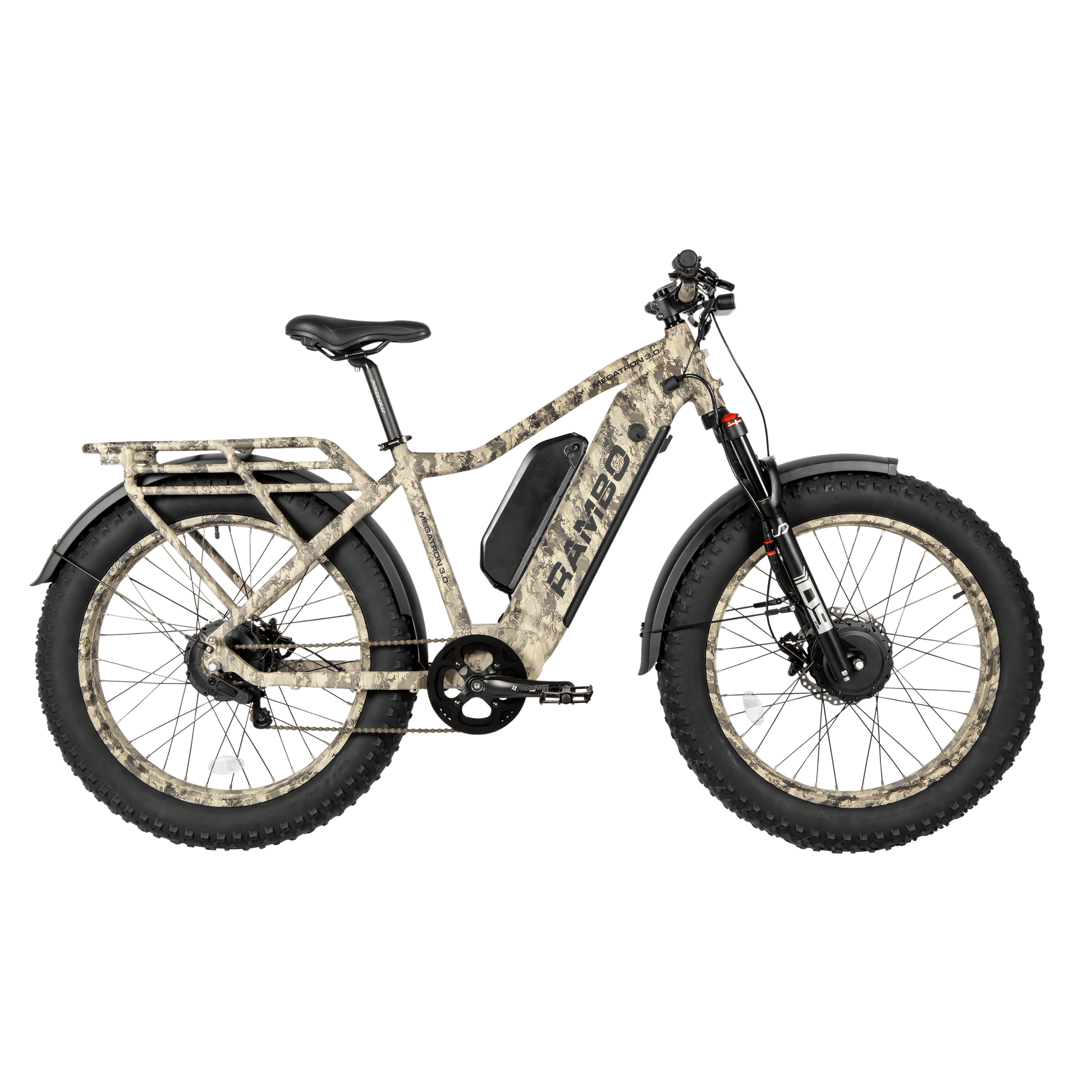 Rambo Megatron 4.0  All-Wheel Drive E-Bike - 2000w 48v 20-30ah - 100% Financing Available!