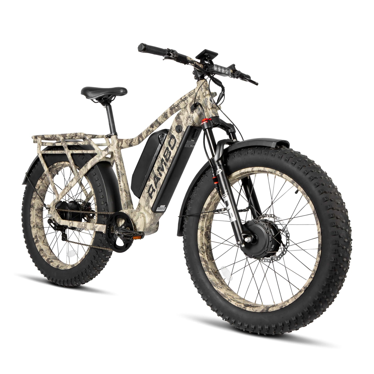 Rambo Megatron 4.0  All-Wheel Drive E-Bike - 2000w 48v 20-30ah - 100% Financing Available!