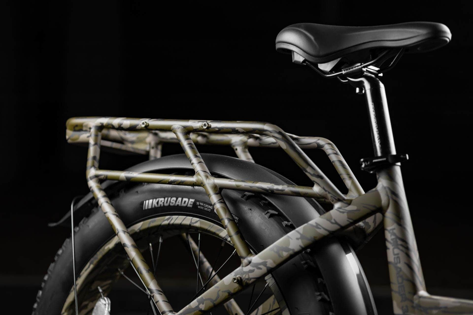 Rambo Krusader 3.0 All-Terrain AWD Fat Tire Electric Bike - 48V 15-20Ah dual 500W hub motor -  Official Rambo Authorized Dealer!  Financing Available!