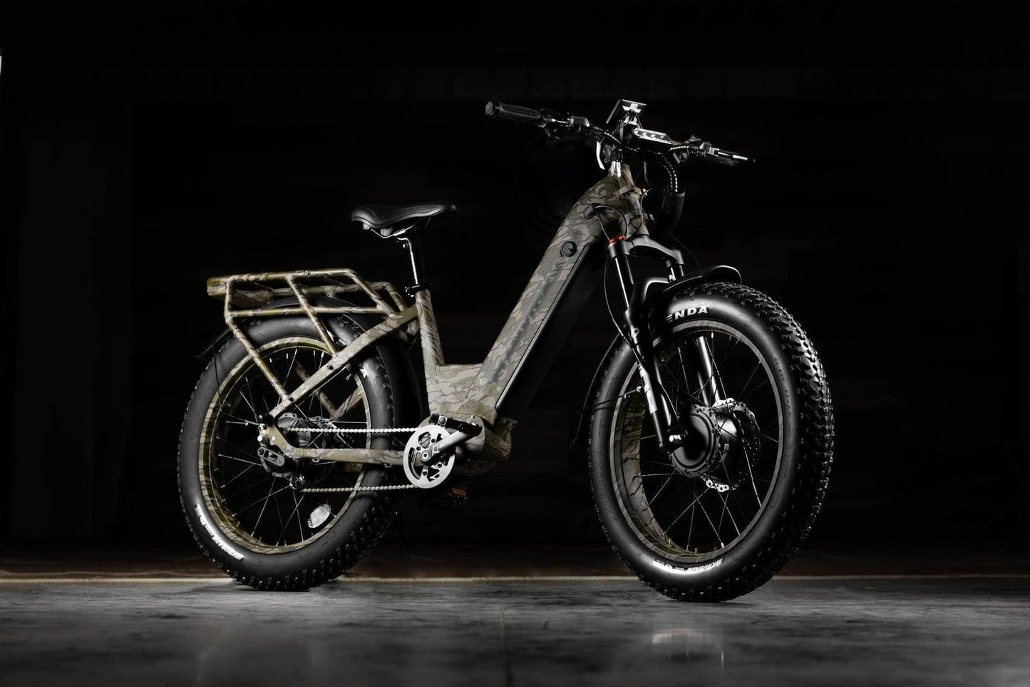 Rambo Krusader 3.0 All-Terrain AWD Fat Tire Electric Bike - 48V 15-20Ah dual 500W hub motor -  Official Rambo Authorized Dealer!  Financing Available!