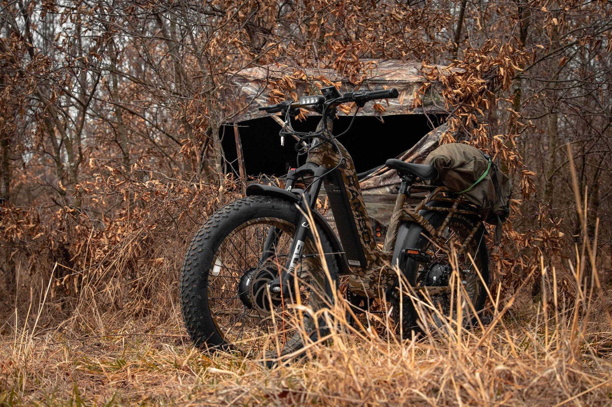 Rambo Krusader 3.0 All-Terrain AWD Fat Tire Electric Bike - 48V 15-20Ah dual 500W hub motor -  Official Rambo Authorized Dealer!  Financing Available!