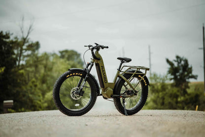 Rambo Rebel 2.0 Fat Tire Step-Thru Electric Bike - 48V 15-20Ah 1000W mid drive hydraulic brakes -  Financing Available
