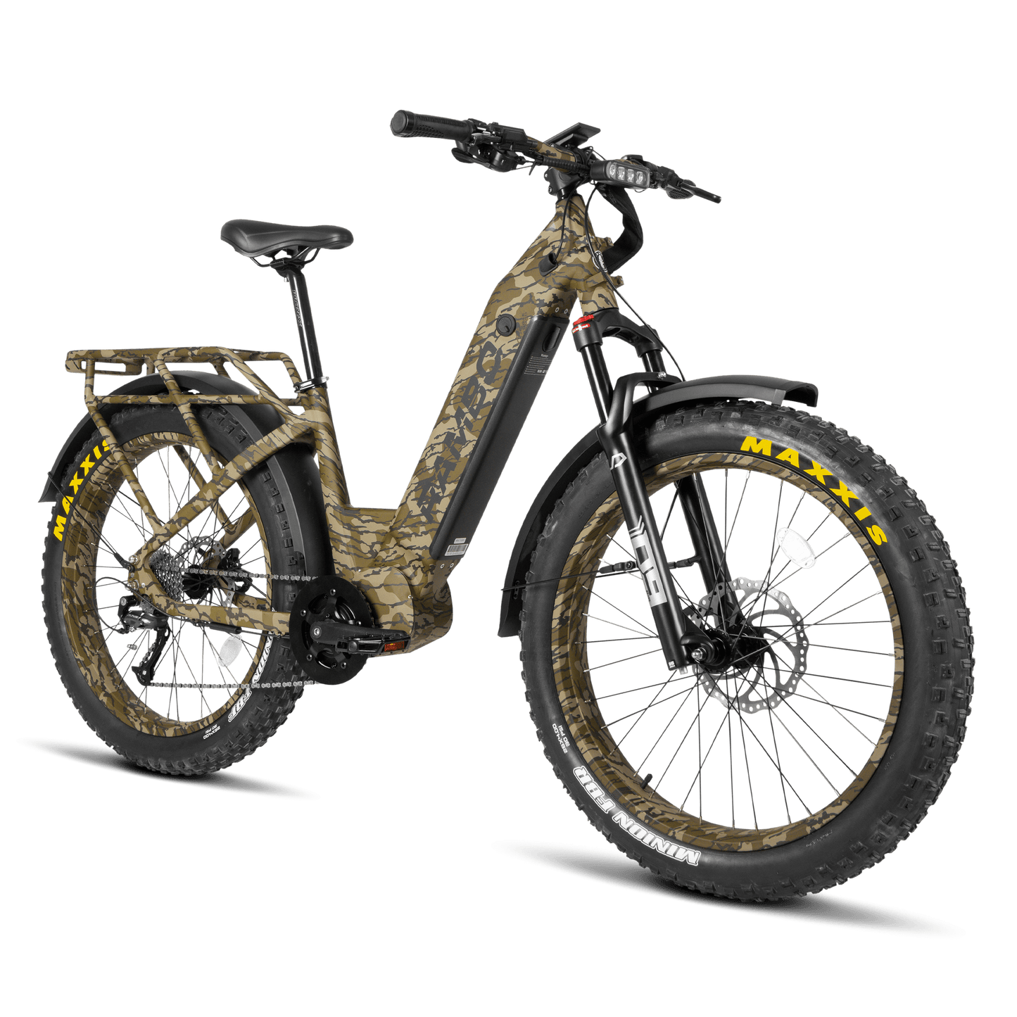 Rambo Rebel 2.0 Fat Tire Step-Thru Electric Bike - 48V 15-20Ah 1000W mid drive hydraulic brakes -  Financing Available
