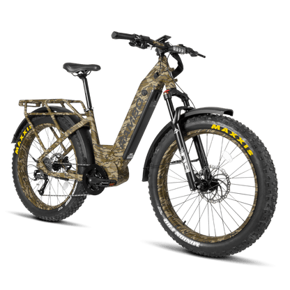 Rambo Rebel 2.0 Fat Tire Step-Thru Electric Bike - 48V 15-20Ah 1000W mid drive hydraulic brakes -  Financing Available