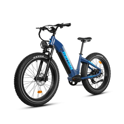 Rattan Sequoia 26" Fat tire eBike for adults, LCD Display with App control, 1500w (peak) motor, Class-3 speed(Top Speed 28mph), 48V 960Wh Battery and step-through frame.