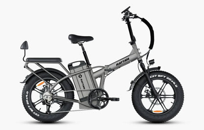 Rattan LM ULTRA 1000W 48V 40.5Ah Brushless Gear Hub Motor Full Suspension Fat Tire 4.0 Foldable 2-Seater Electric Bike with Hydraulic Brakes and Max Range of 120 Miles! - Financing Available! - Coming May 2026