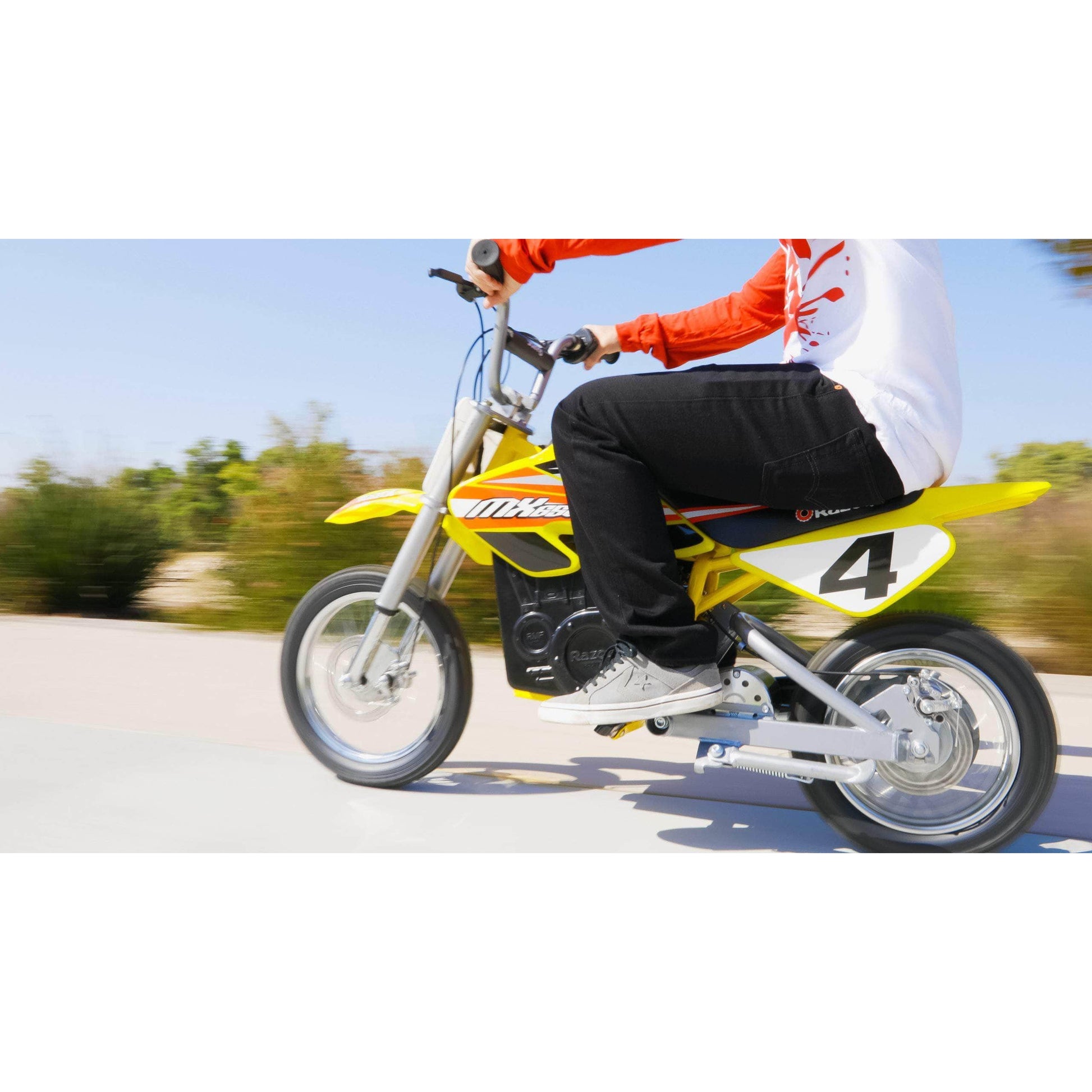 Razor MX650 Dirt Rocket Electric Dirt Bike - 36V 650W variable speed