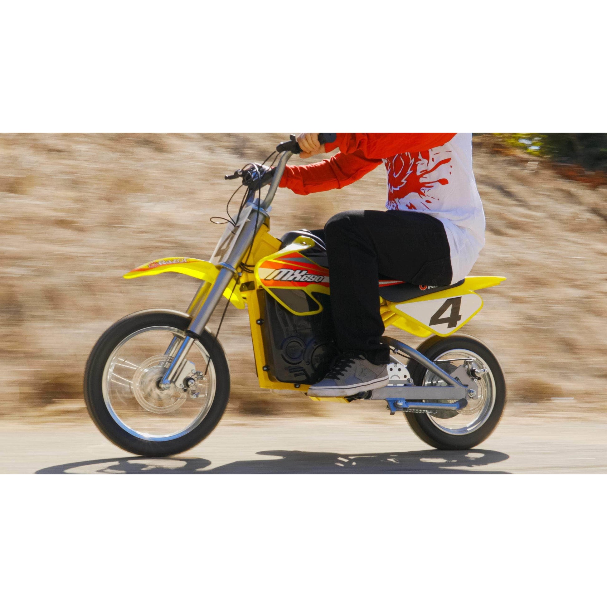 Razor MX650 Dirt Rocket Electric Dirt Bike - 36V 650W variable speed