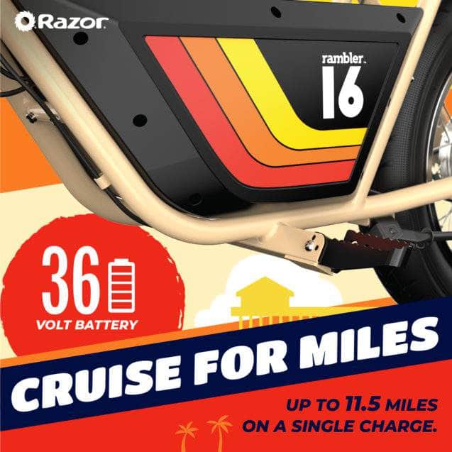 Razor Rambler 16 Electric Minibike